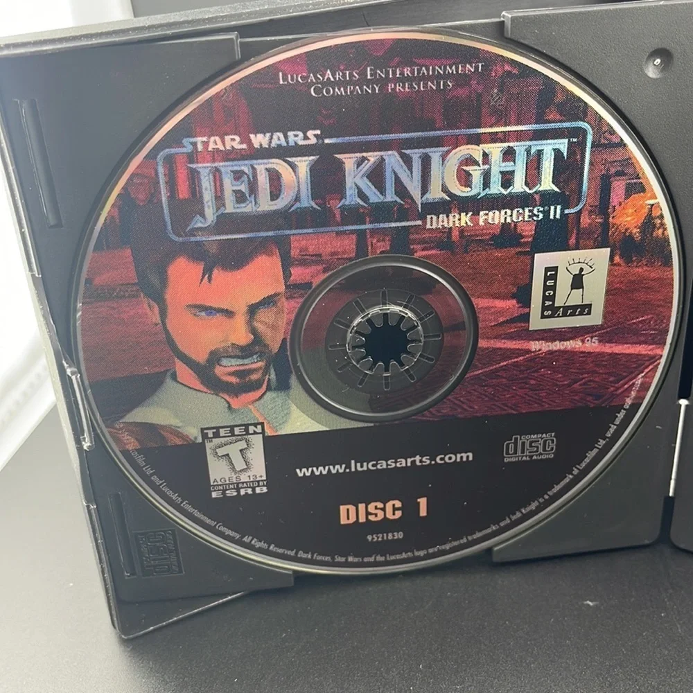 Lucas Arts Entertainment Company Star Wars PC Game Set 1997 - 5 Disc Set